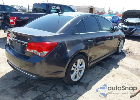 2015 Chevrolet Cruze Ltz из США, поврежденный, VIN 1G1PG5SB4F7144052